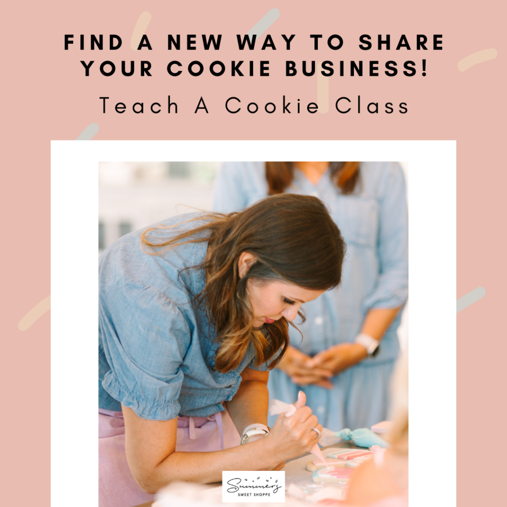Teaching a cookie class checklist