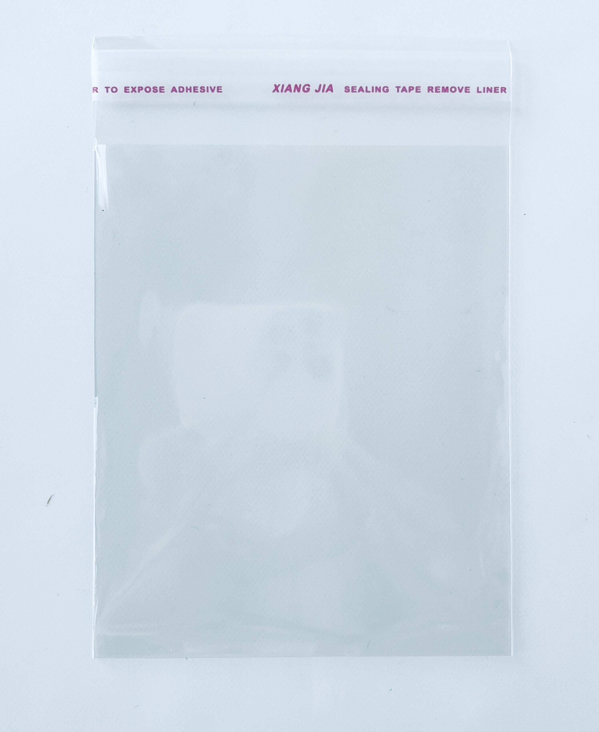 4x6 -Clear Cellophane Bag w/ pull tab - 4x 6