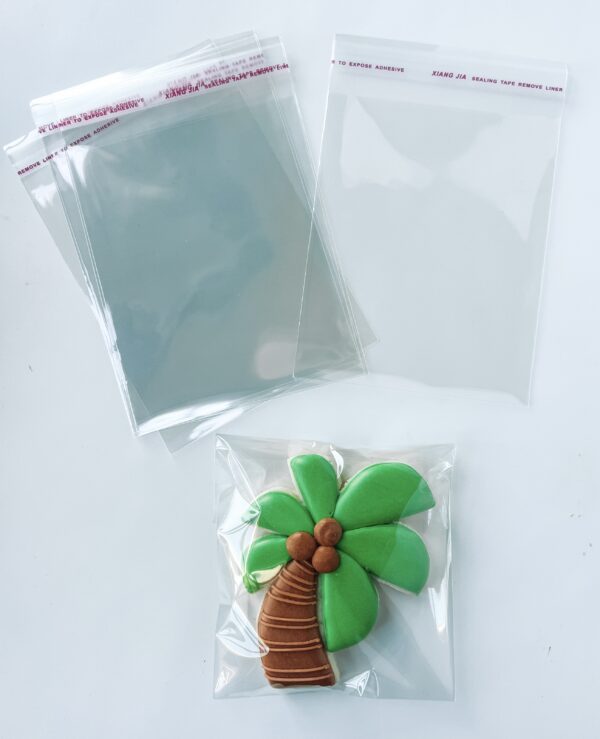 4x6 -Clear Cellophane Bag w/ pull tab - 4"x 6"