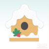 CC2C Winter Birdhouse Cookie Cutter (CC2C2044)-Coordinates with Cookie Classes to Cash Membership - Image 2