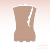 CC2C Sweater Weather Cozy Boot Cookie Cutter (CC2C224)-Coordinates with Cookie Classes to Cash Membership - Image 2