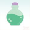 CC2C Witchy Kitty Potion Bottle Round Cookie Cutter (CC2C246)-Coordinates with Cookie Classes to Cash Membership - Image 2