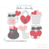 CC2C Stolen Hearts Bag of Hearts Cookie Cutter (CC2C295)-Coordinates with Cookie Classes to Cash Membership - Image 4