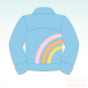 CC2C Groovy Vibes Jean Jacket Cookie Cutter (CC2C321)-Coordinates with Cookie Classes to Cash Membership - Image 2