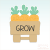 CC2C Carrot Farm- Growing Carrots Cookie Cutter (CC2C344)-Coordinates with Cookie Classes to Cash Membership - Image 2