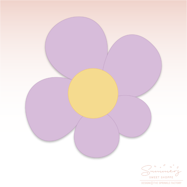 CC2C Hatching Chicks Chick Flower Cookie Cutter (CC2C336)-Coordinates with Cookie Classes to Cash Membership