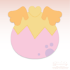 CC2C Hatching Chicks- Upside Down Chick Cookie Cutter (CC2C334)-Coordinates with Cookie Classes to Cash Membership - Image 2