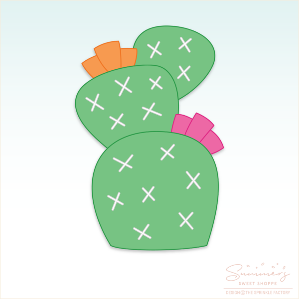 CC2C Fiesta- Cactus Cookie Cutter (CC2C364)-Coordinates with Cookie Classes to Cash Membership