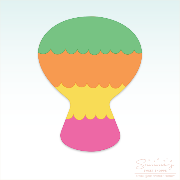 CC2C Fiesta- Maraca Cookie Cutter (CC2C366)-Coordinates with Cookie Classes to Cash Membership