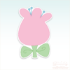 CC2C Spring Rain - Flower Cookie Cutter (CC2C842)-Coordinates with Cookie Classes to Cash Membership - Image 2