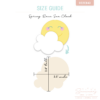 CC2C Spring Rain - Sun Cloud Cookie Cutter (CC2C843)-Coordinates with Cookie Classes to Cash Membership - Image 3