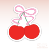 CC2C Cherry Chic - Cherry with Bow Cookie Cutter (CC2C395)-Coordinates with Cookie Classes to Cash Membership - Image 2