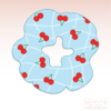 CC2C Cherry Chic - Cherry Scrunchie Cookie Cutter (CC2C392)-Coordinates with Cookie Classes to Cash Membership - Image 2