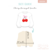 CC2C Cherry Chic - Cherry Oversized Sweater Cookie Cutter (CC2C391)-Coordinates with Cookie Classes to Cash Membership - Image 3