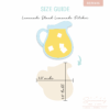 CC2C Lemonade Stand - Lemonade Pitcher Cookie Cutter (CC2C415)-Coordinates with Cookie Classes to Cash Membership - Image 3
