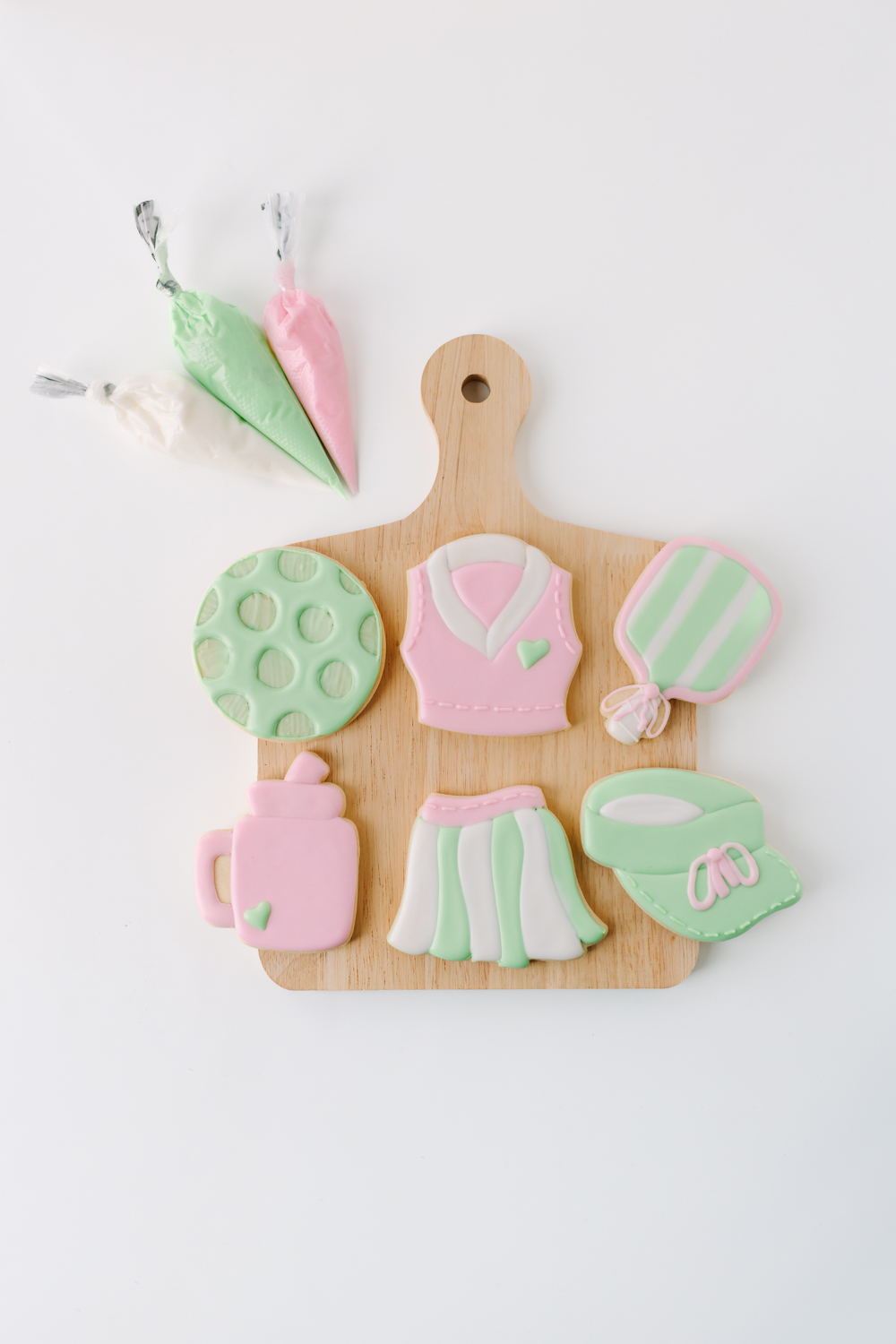 CC2C Paddle Up Class- Set of 6 Cutters (Coordinates with Cookie Classes to Cash Membership) - Image 2