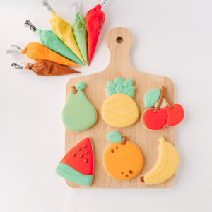CC2C Summer Fruits Class- Set of 6 Cutters (Coordinates with Cookie Classes to Cash Membership)